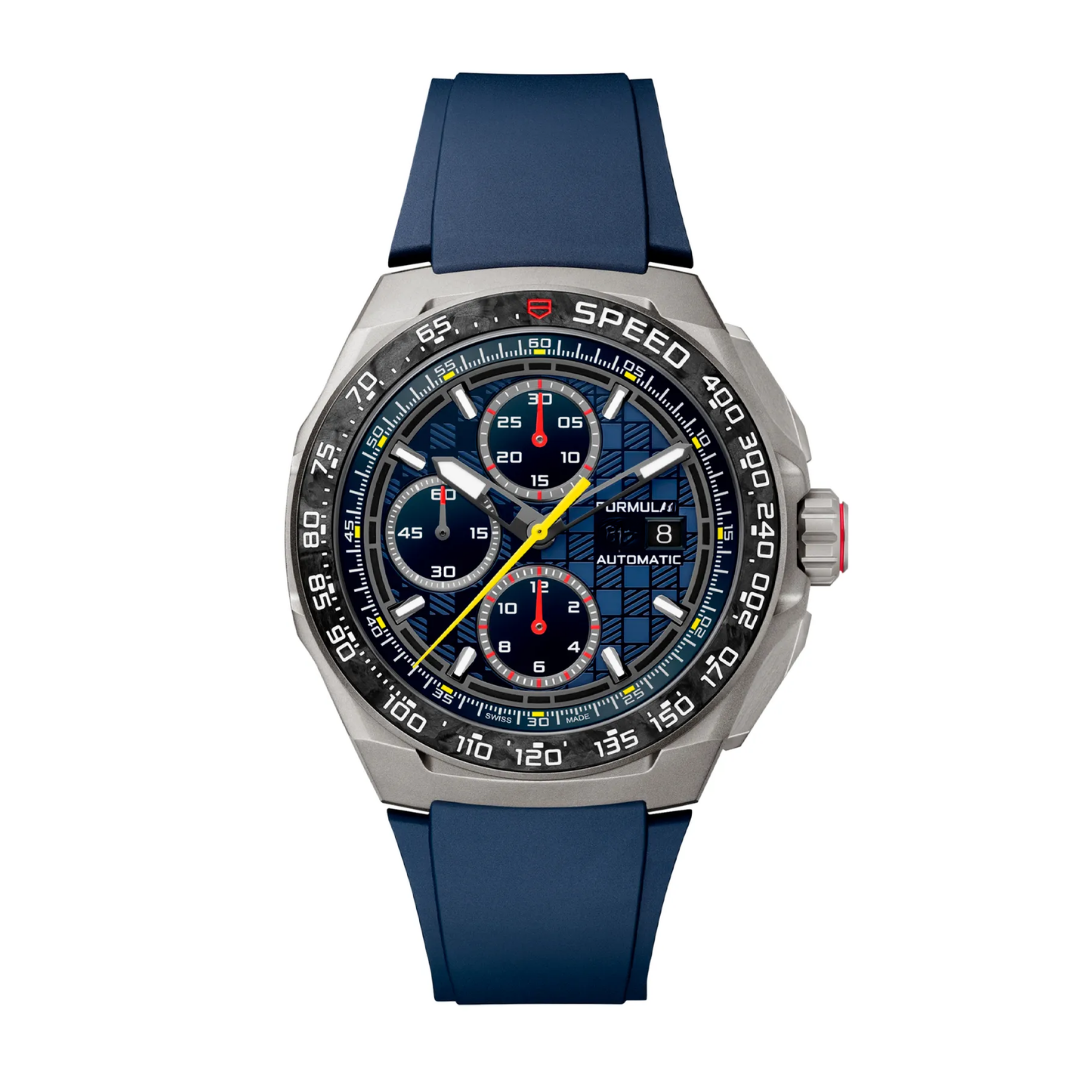Formula Racing Chrono – Blue & Titanium | Automatic