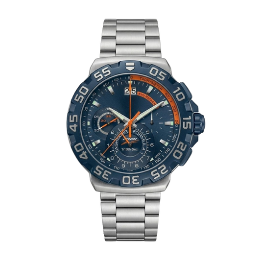 Formula Racing Chrono – Blue Orange | Performance Edition
