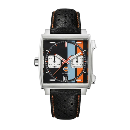 Monaco Square Chrono – Gulf Edition | Automatic