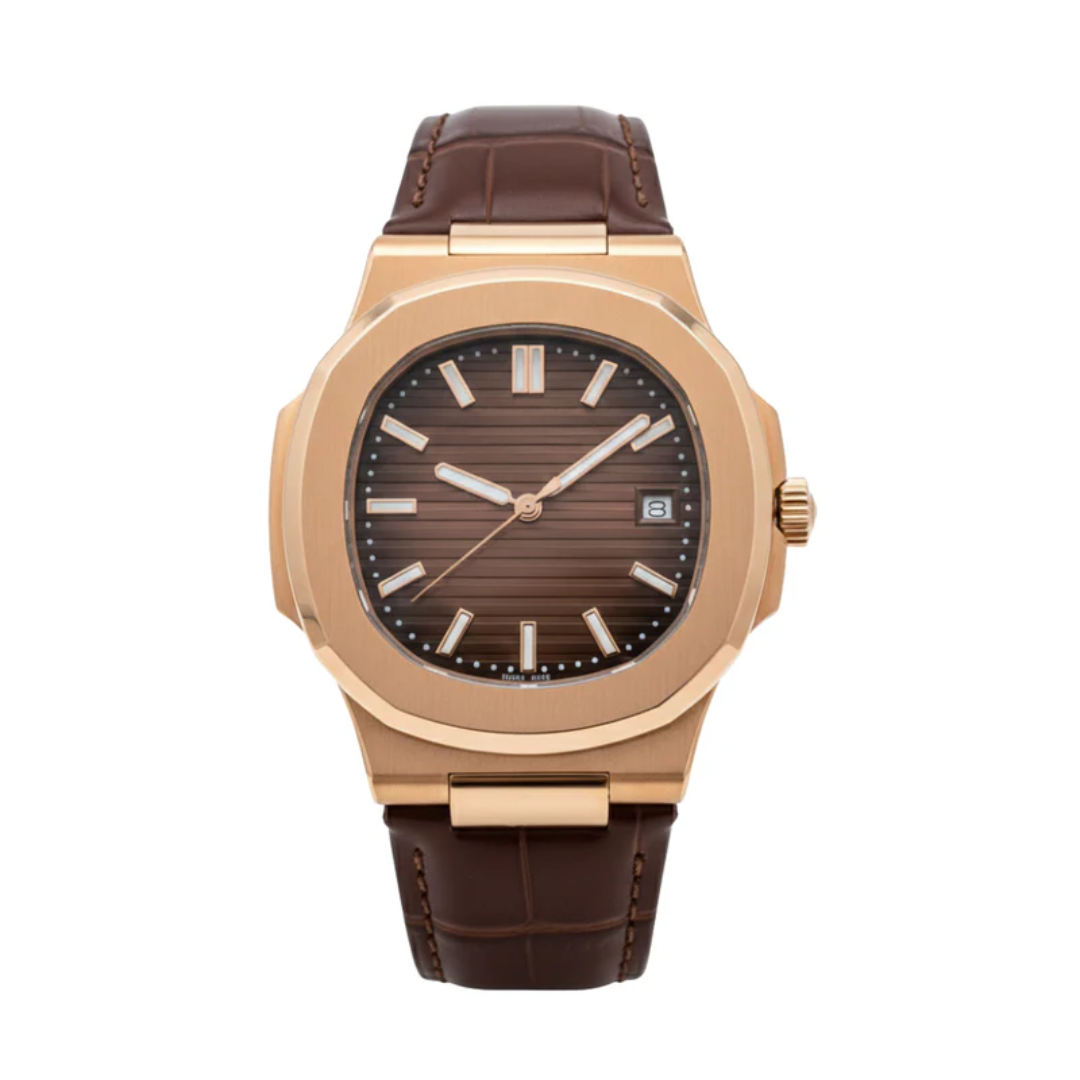 Elite Sport Automatic 40 – Brown Dial | Rose Gold Edition