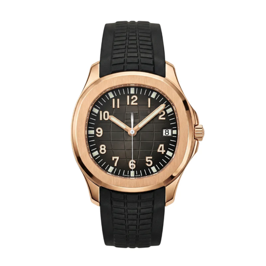 Aqua Sport Automatic – Black | Rose Gold Look