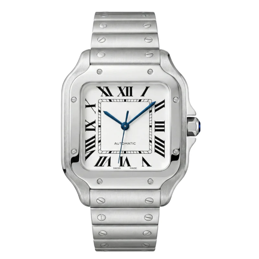 Urban Square Automatic – White Dial | Stainless Steel Case